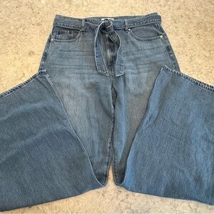 EUC LOFT Palazzo Blue Wide Leg Women's Jeans